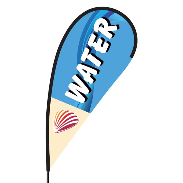Water Flex Blade Flag - 09' Single Sided Thumbnail