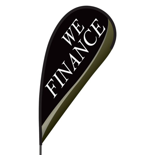 We Finance Flex Blade Flag - 09' Single Sided Thumbnail