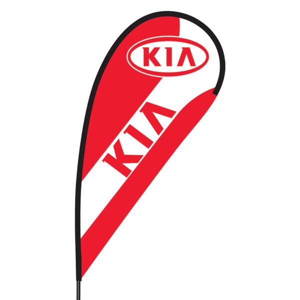 KIA Flex Blade Flag - 09' Single Sided Thumbnail