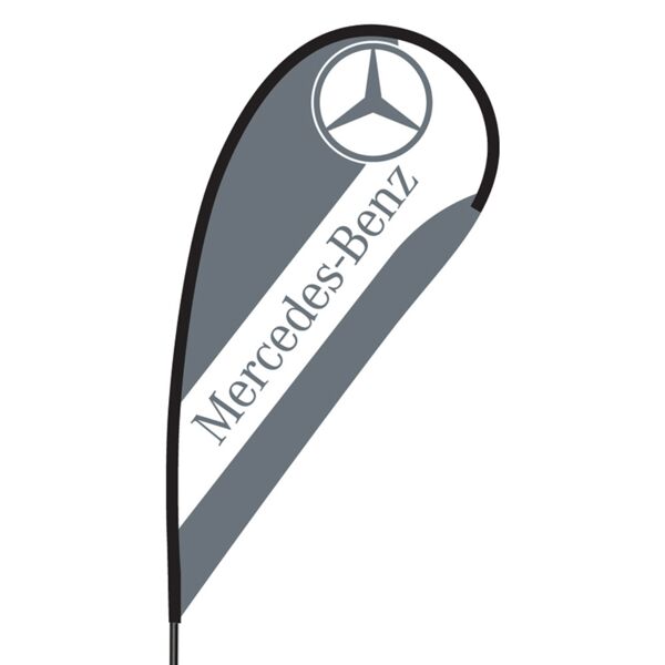 Mercedes Flex Blade Flag - 09' Single Sided Thumbnail