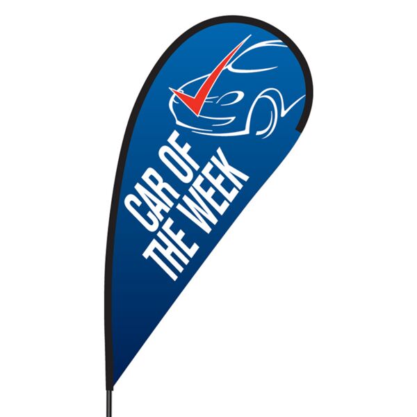 Car of the Week Flex Blade Flag - 09' Single Sided Thumbnail