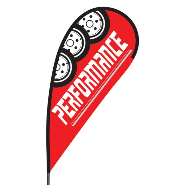 Performance Flex Blade Flag - 09' Single Sided Thumbnail