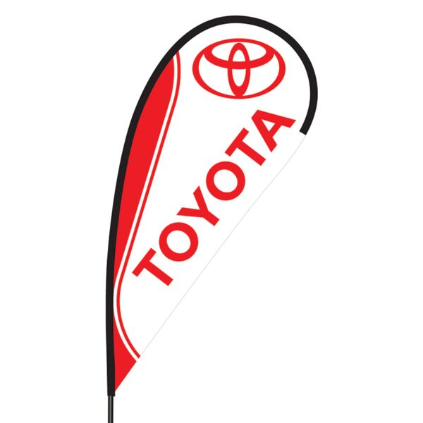 Toyota Flex Blade Flag - 09' Single Sided Thumbnail