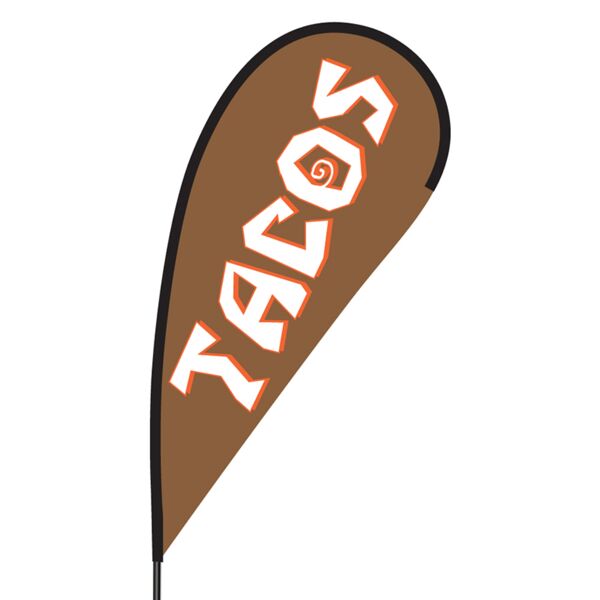 Tacos Flex Blade Flag - 09' Single Sided Thumbnail