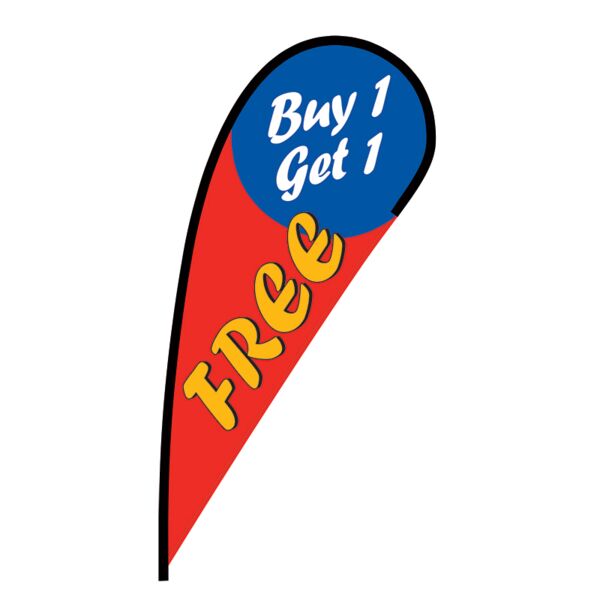 Buy 1 Get 1 Free Flex Blade Flag - 12' Thumbnail