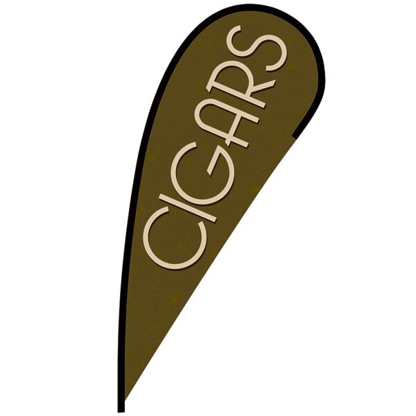 Cigars Flex Blade Flag - 12' Thumbnail