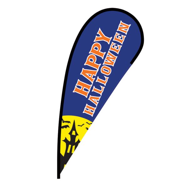 Happy Halloween Flex Blade Flag - 12' Thumbnail
