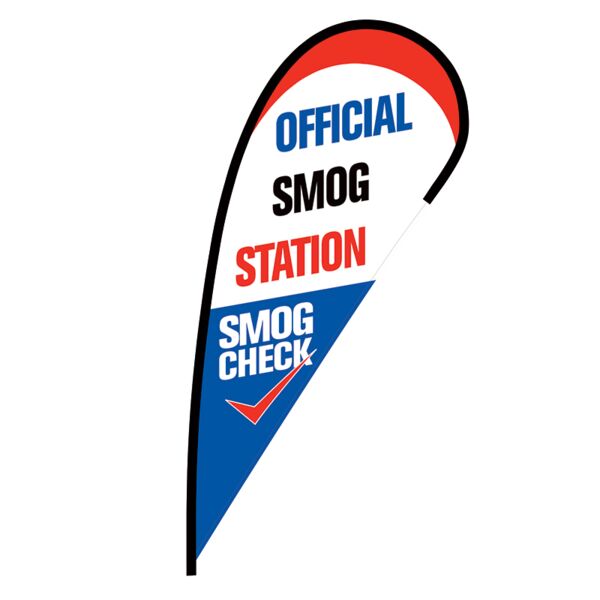 Official Smog Station Flex Blade Flag - 12' Thumbnail