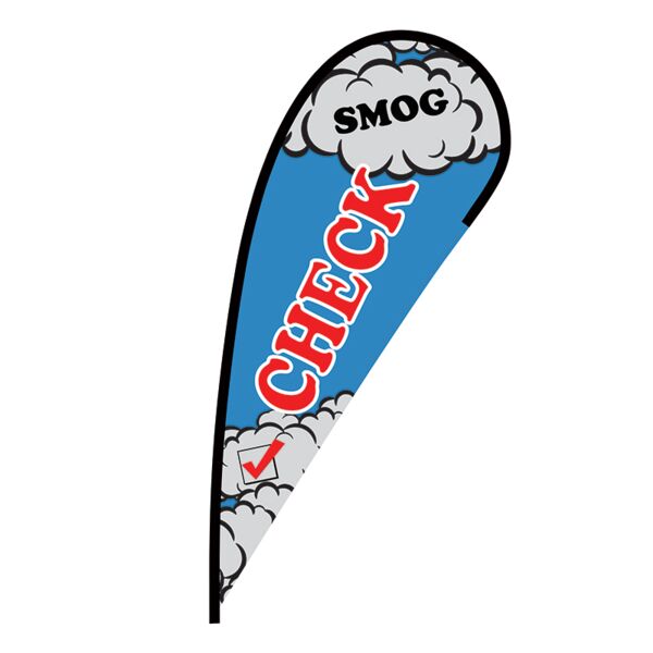 Smog Check Flex Blade Flag - 12' Thumbnail