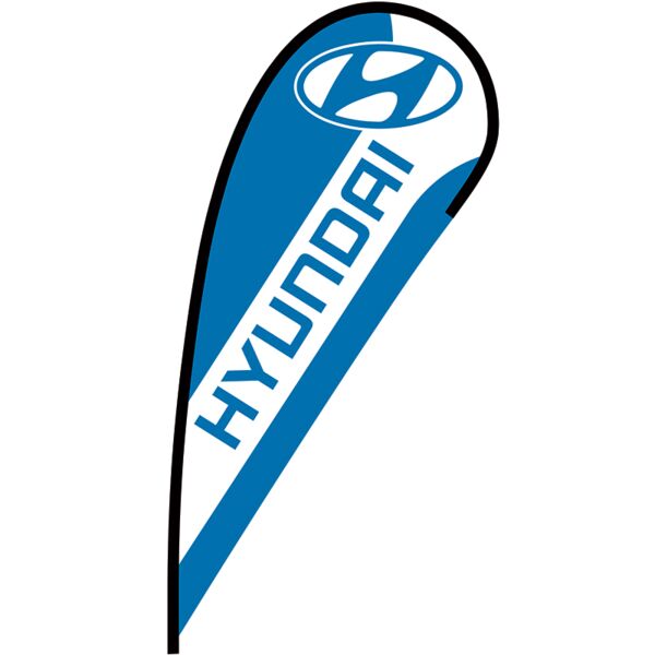 Hyundai Flex Blade Flag - 12' Thumbnail