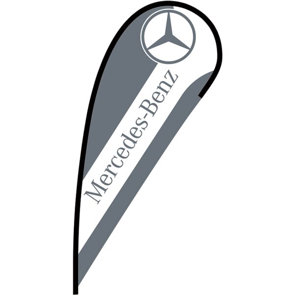 Mercedes Flex Blade Flag - 12' Thumbnail