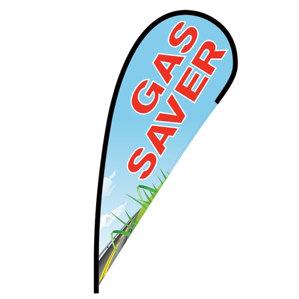 Gas Saver Flex Blade Flag - 12' Thumbnail