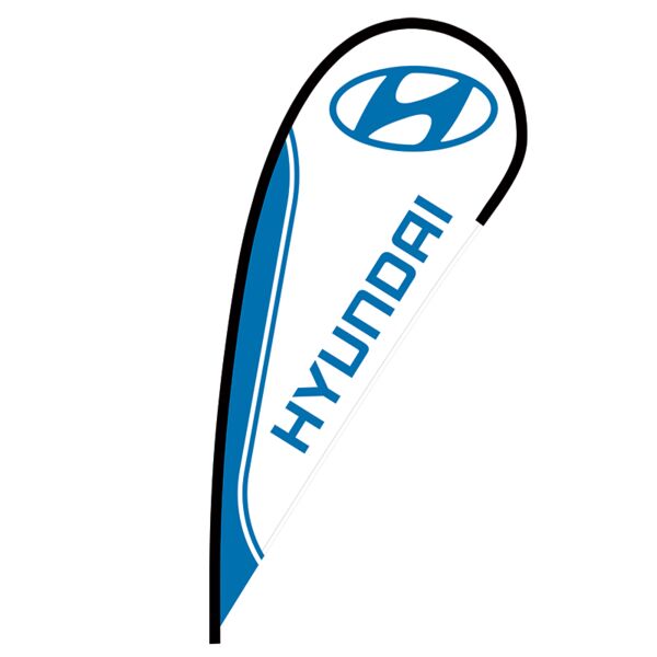 Hyundai Flex Blade Flag - 12' Thumbnail