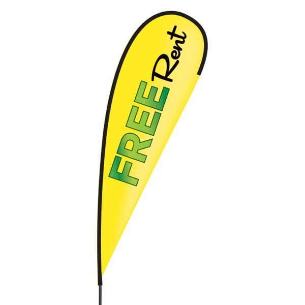 Free Rent Flex Blade Flag - 15' Thumbnail