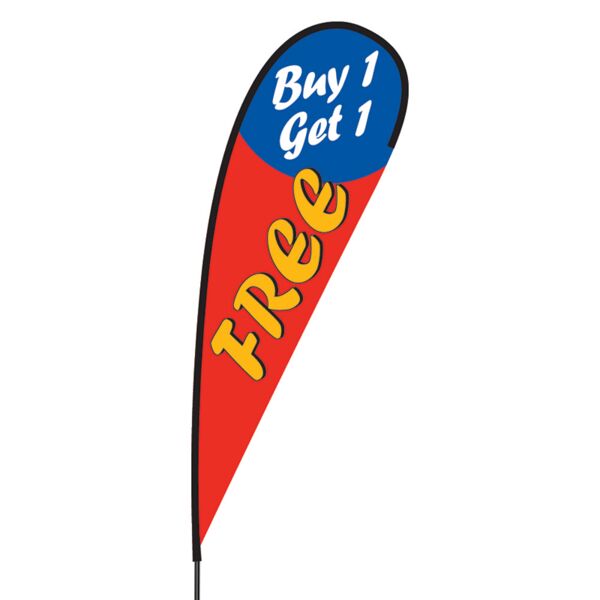 Buy 1 Get 1 Free Flex Blade Flag - 15' Thumbnail