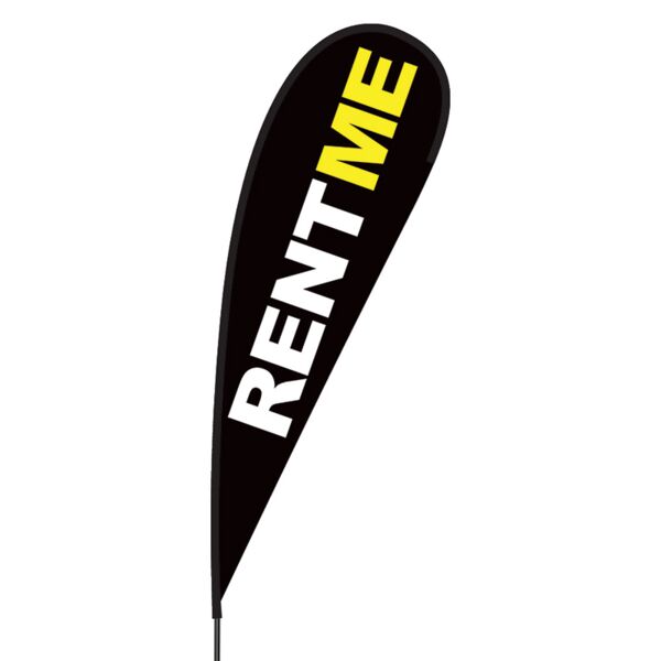 Rent Me Flex Blade Flag - 15' Thumbnail