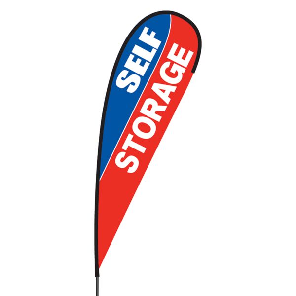 Self Storage Flex Blade Flag - 15' Thumbnail