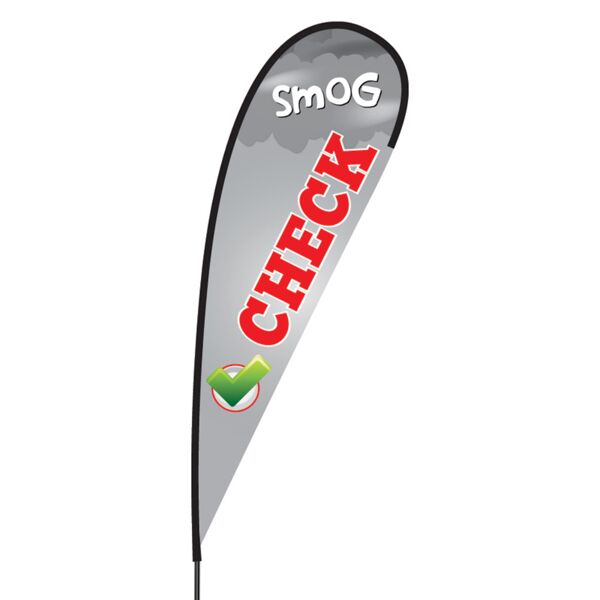 Smog Check Flex Blade Flag - 15' Thumbnail