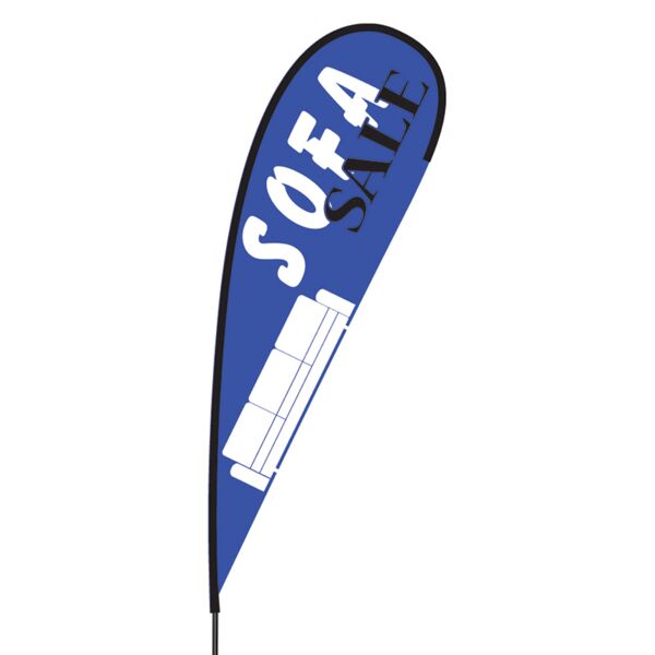 Sofa Sale Flex Blade Flag - 15' Thumbnail