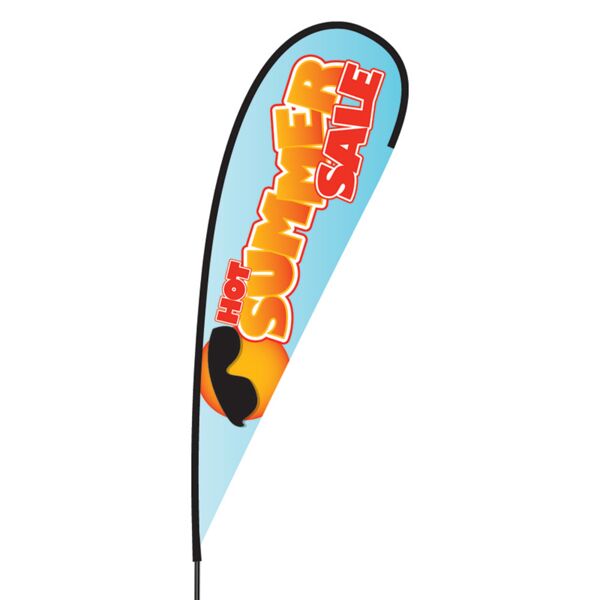 Summer Sale Flex Blade Flag - 15' Thumbnail