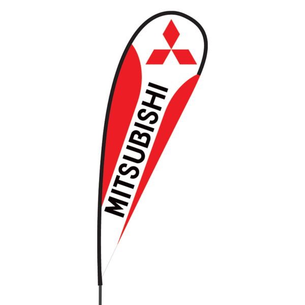 Mitsubishi Flex Blade Flag - 15' Thumbnail