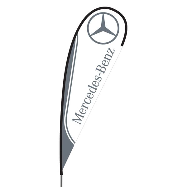 Mercedes Flex Blade Flag - 15' Thumbnail