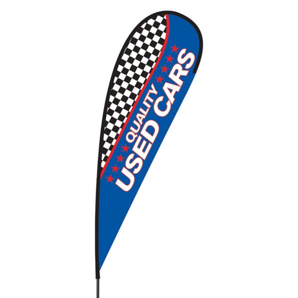 Quality Used Cars Flex Blade Flag - 15' Thumbnail