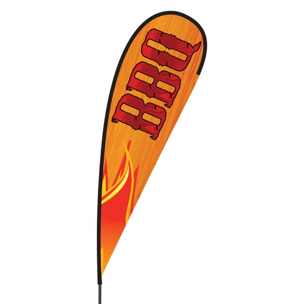 BBQ Flex Blade Flag - 15' Thumbnail