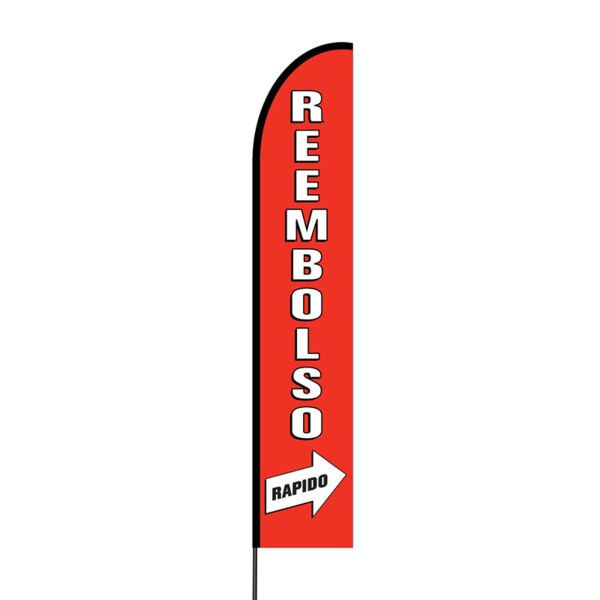 Tax Promo Flex Banner EVO Flag Single Sided Print Thumbnail